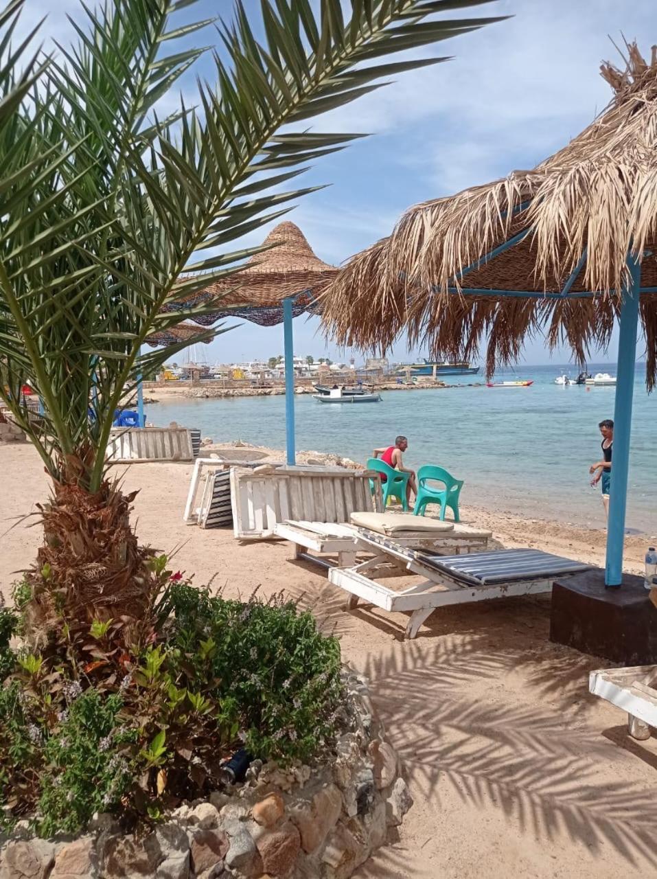 Marina Sky Apartment Hurghada Bagian luar foto